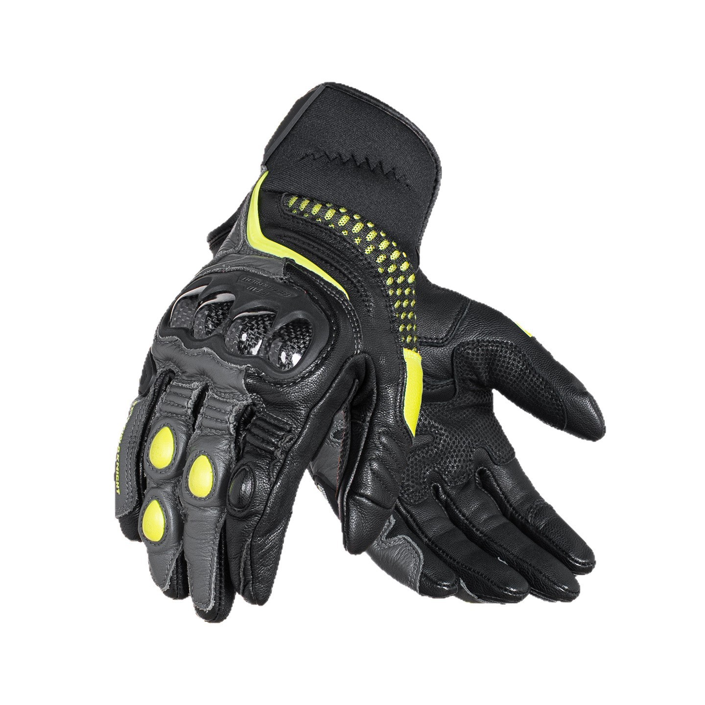 Motorcycle Glove Knuckle - STAR KNIGHT ถุงมือขี่มอเตอร์ไซค์ สำหรับผู้ชาย ผู้หญิง หนังแกะ