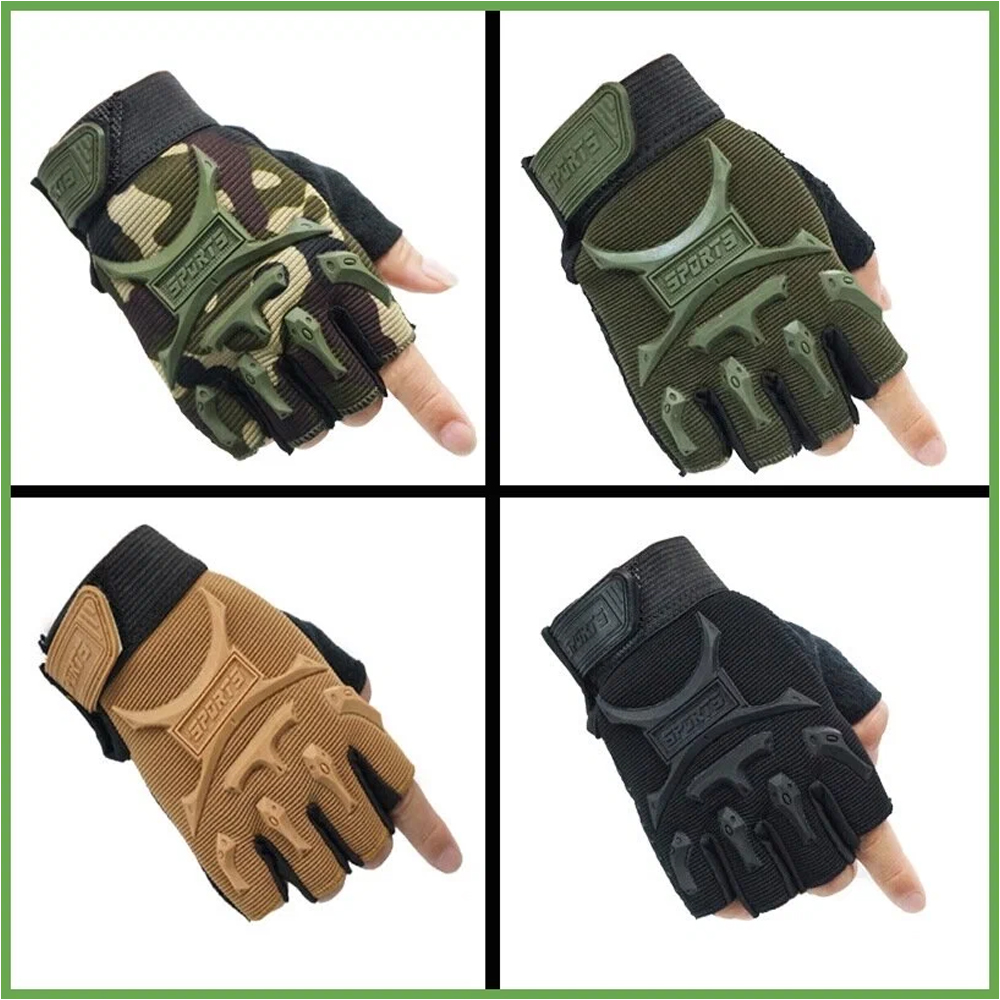 1 คู่เด็กถุงมือกีฬา,ถุงมือครึ่ - Cycling Glove Padded บทวิจารณ์และราคา