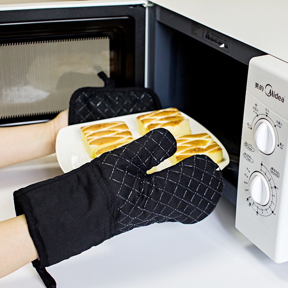 ถุงมือซิลิโคนทนความร้อนสำหรับเ - Oven Mitt Silicone บทวิจารณ์และราคา
