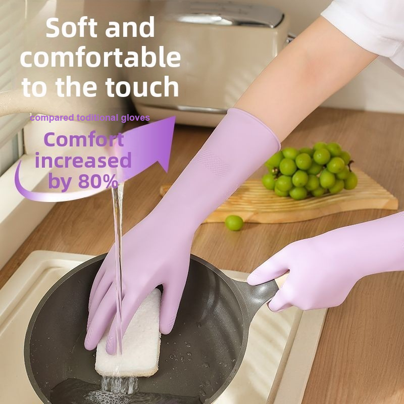 ถุงมือล้างจานยางลาเท็กซ์ พร้อม - Dish Glove Rubber บทวิจารณ์และราคา