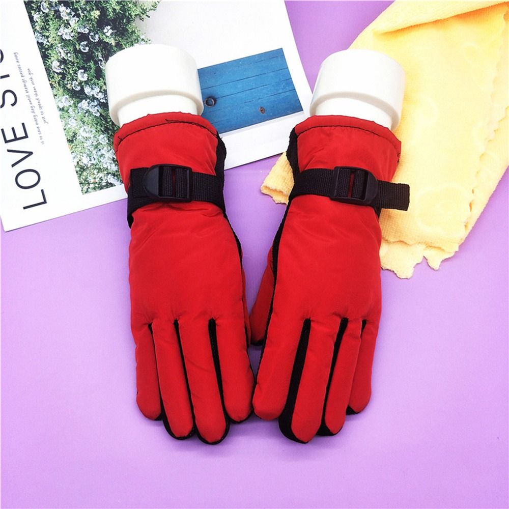ถุงมือสกีกันลมสำหรับฤดูหนาว ถุ - Ski Glove Waterproof บทวิจารณ์และราคา