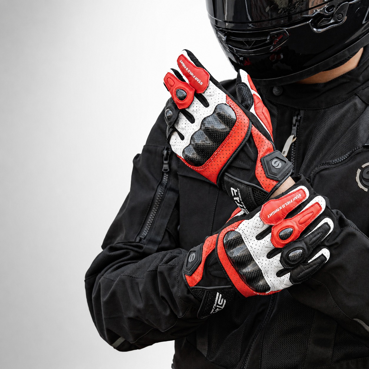 STAR FIELD KNIGHT SKG-580 ถุงม - Motorcycle Glove Knuckle บทวิจารณ์และราคา