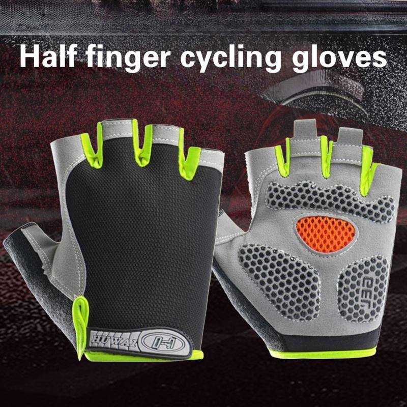 ถุงมือปั่นจักรยานแบบครึ่งนิ้วส - Cycling Glove Padded บทวิจารณ์และราคา