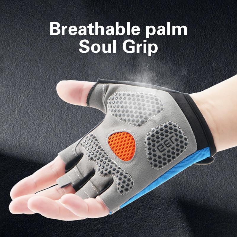 ถุงมือปั่นจักรยานแบบครึ่งนิ้วส - Cycling Glove Padded บทวิจารณ์และราคา
