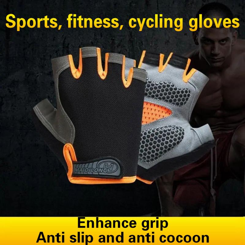 ถุงมือปั่นจักรยานแบบครึ่งนิ้วส - Cycling Glove Padded บทวิจารณ์และราคา